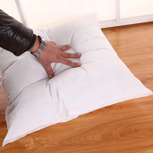 1PC Standard Pillow Cushion Core Cushion Inner Filling Soft Throw Seat Pillow interior Car Home Decor White