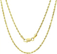 Load image into Gallery viewer, 14k Gold Yellow Think Hollow Rope Chain 16"-24"
